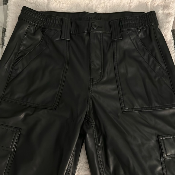American Eagle Leather Pants - Picture 1 of 2